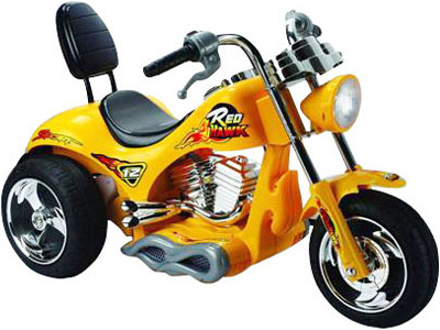 Mini Choppers  Powered on Mini Motos Red Hawk Kids Battery Powered  Three Wheel Motorcycle